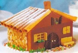 Una casita de turrón