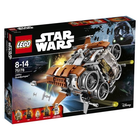 Por 50,04 euros tenemos el Quadjumper de Jakku de Lego Star Wars con envío gratis en Amazon