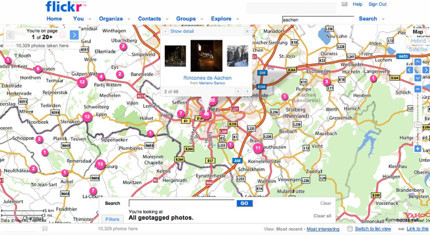 Flickr ahora con más geolocalización: Places y WorldMap