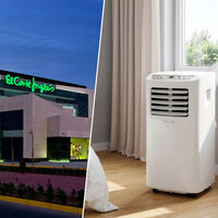 El Corte Inglés tiene un aire acondicionado portátil por menos de 200 euros ideal para refrescar habitaciones pequeñas 