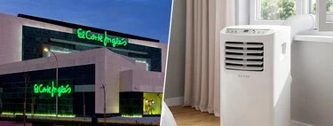 El Corte Inglés tiene un aire acondicionado portátil por menos de 200 euros ideal para refrescar habitaciones pequeñas 