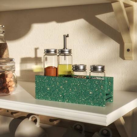 Hundhaj Estante Especiero Verde Ikea