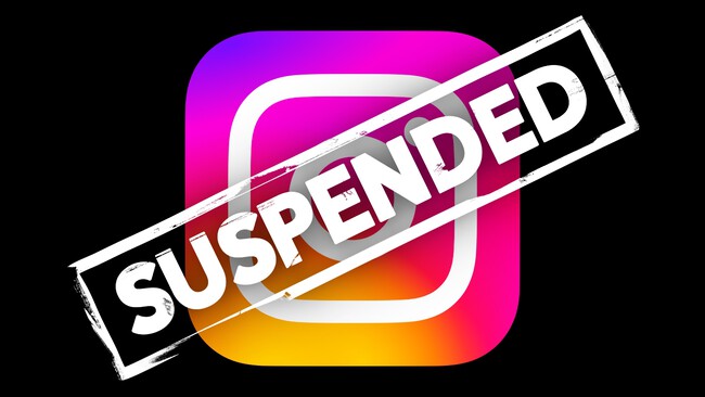 Instagram Cuenta Suspendida