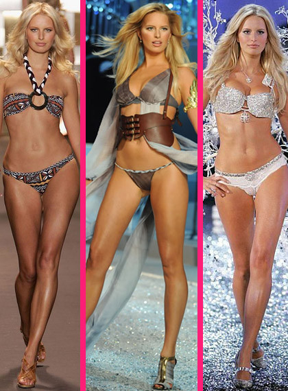 Karolina Kurkova no tiene ombligo