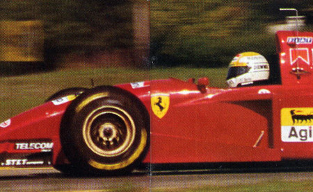 Pierluigi Martini Ferrari 412 T2 Fiorano Test 1995