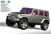 Jeep Wrangler Unlimited 50 JK, un prototipo diésel en el SEMA Show