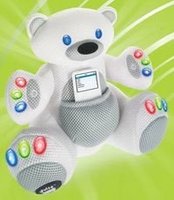 Osito de peluche con altavoces para el iPod