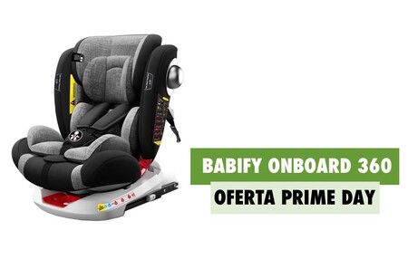 La silla infantil para coche más vendida de Amazon es giratoria y está rebajadísima durante el Prime Day: llévatela por 144,95 euros