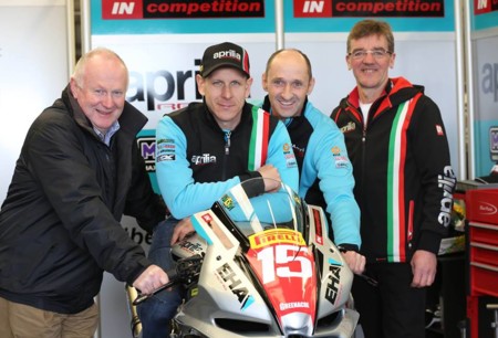 Aprilia vuelve a las Road Races, correrán en la durísima North West 200