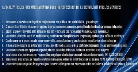El decálogo de seguridad de los tablets para menores, ¿lo aplicamos en las empresas?