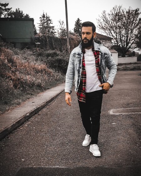 El Mejor Street Style De La Semana Camisa Cuadros Franela Lenador 09