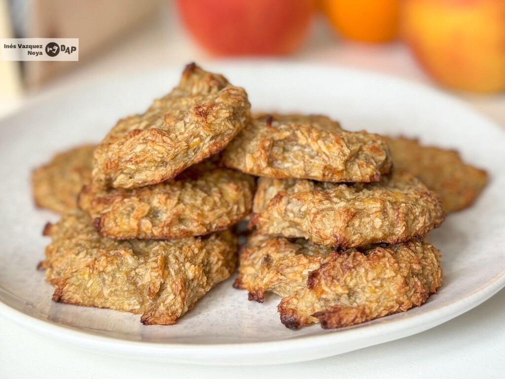 Las galletas sin azúcar y con sólo 3 ingredientes, que puedes preparar para un desayuno o merienda saludable 