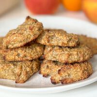Galletas de sólo tres ingredientes para un desayuno o merienda saludable: se preparar en minutos, sin azúcar, sin huevo y sin gluten