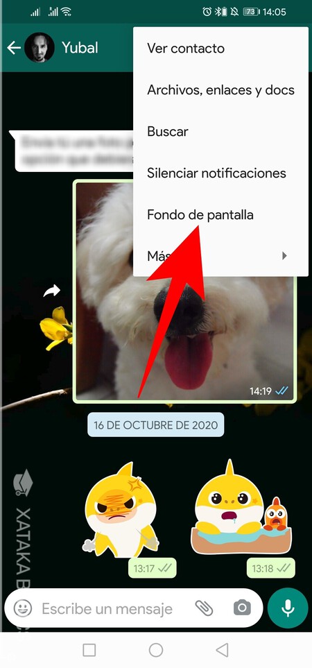 Fondo de pantalla o Perfil de WhatsApp