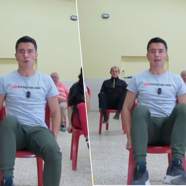 Pilates en silla: una rutina de dos ejercicios de abdomen suaves y efectivos para mayores de 60 