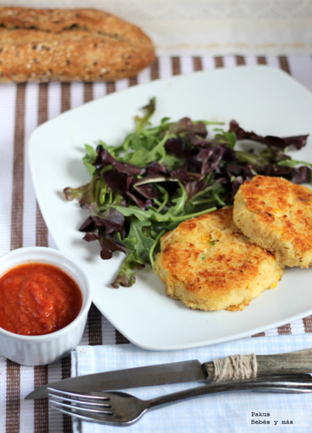 Pastelitos de patata y atún. Receta fácil para la cena