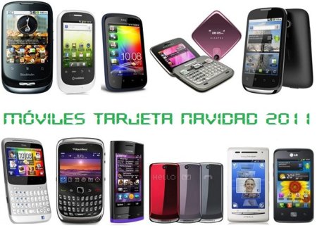 Comparativa precios móviles de tarjeta prepago esta navidad