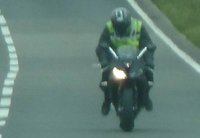 Primera foto espía de la nueva Triumph Daytona 675