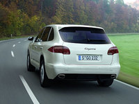 La trasera del Porsche Cayenne 2010