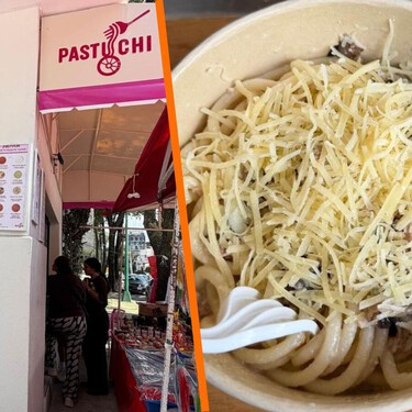 En este puesto, todas las pastas cuestan 100 pesos: tienen la receta original de Italia 