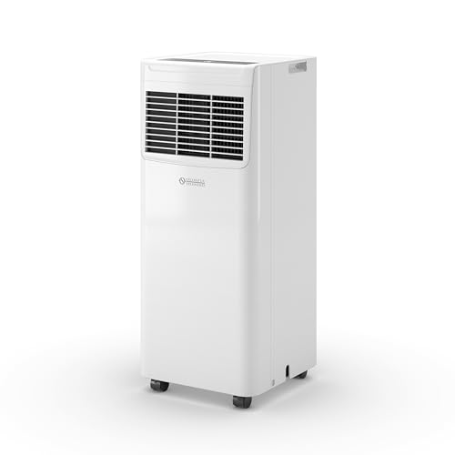 Olimpia Splendid, Dolceclima Slim 8 WWB, Climatizador Portátil 8.000 BTU/h, UltraSlim Diseño, Clase A, Potencia 2,1 kW, Funciones Enfriamiento, Deshumidificación, Ventilación