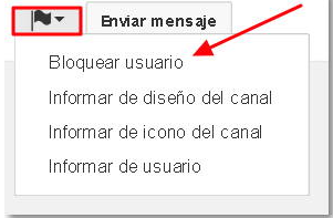 bloqueo de usuarios