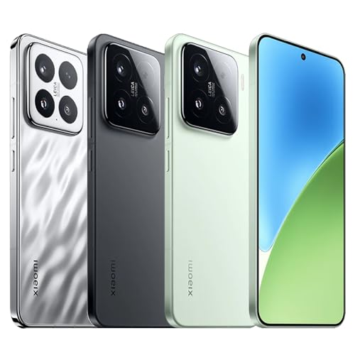 Xiaomi 15 Handy 120Hz WQHD+ AMOLED Display,12+256GB Smartphone Ohne Vertrag mit Snapdragon 8 Elite, 5240mAh, 90W HyperCharge, Hyper AI, Dual-SIM-Grün