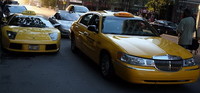Lamborghini Murciélago... ¡Taxi!