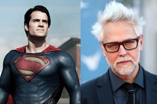 Henry Cavill y James Gunn