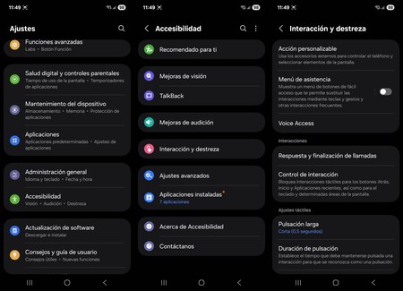 cómo activar el control por voz en One UI 7