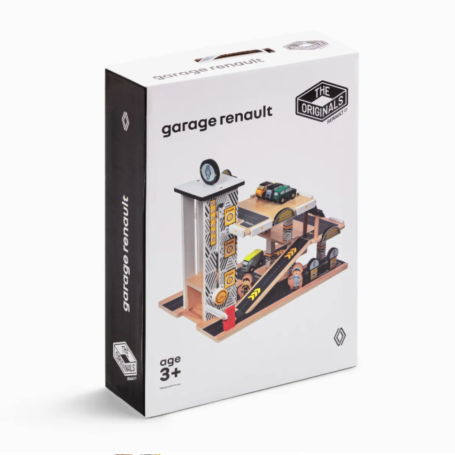 Taller Renault de madera