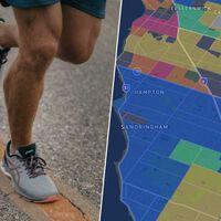 Los australianos han descubierto una forma más competitiva de correr: conquistar territorios como si jugaras al Risk