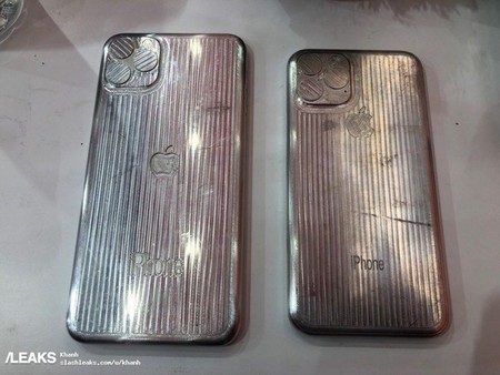 Aparecen los moldes de los supuestos próximos iPhone con la gran cámara triple