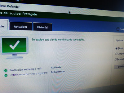 Le he dado una oportunidad a Windows Defender y me he encontrado con un buen antivirus