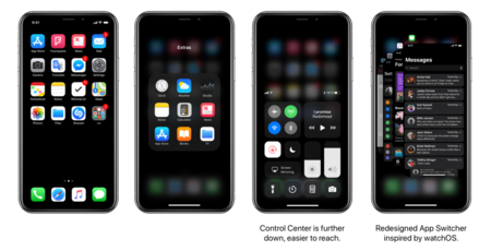 Concepto Ios Oscuro