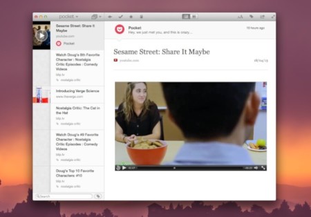 Pocket añade una capa social en su nuevas versiones para iOS y OS X