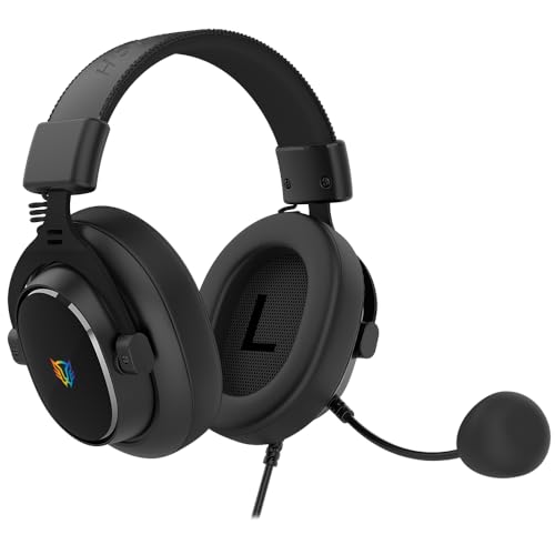 Balam Rush Audífonos Gamer Aviator Expert HA777, Alámbricos Over-Ear, Sonido 7.1