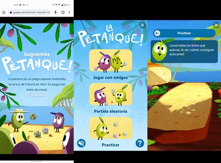 Petanca Google