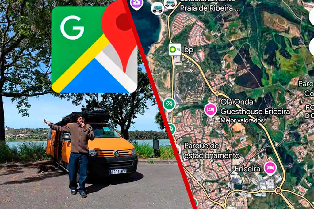 Lleva más de un año viviendo en la camper y lo tiene claro: lo mejor para encontrar lugares chulos para dormir sin multas es Google Maps