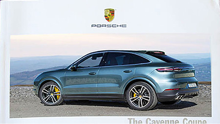 ¡Filtrado! El Porsche Cayenne Coupé está listo para hacerle compañía al BMW X6