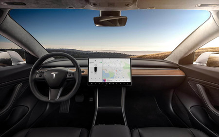 Tesla model 3 interior