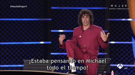 Javier Ambrossi disfrazado de Michael Jackson sin saber que era La Toya