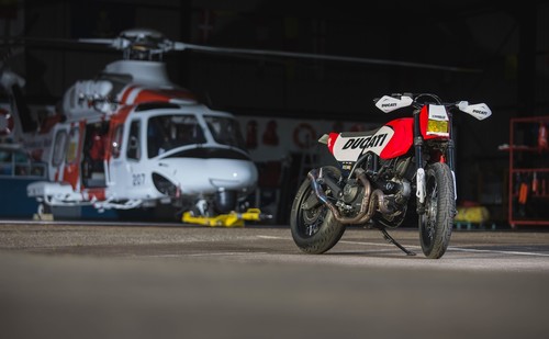 Russell Motorcycles nos explica todos los detalles de su rompedora Scrambler del WDW
