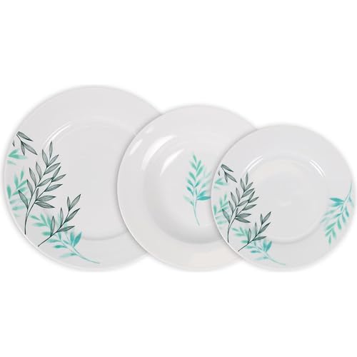 La Mediterránea Vajilla completa 18 Piezas