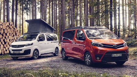 Hymer convierte las Toyota Proace Verso y Opel Zafira Life en la furgoneta camper definitiva, con siete plazas y vistas panorámicas