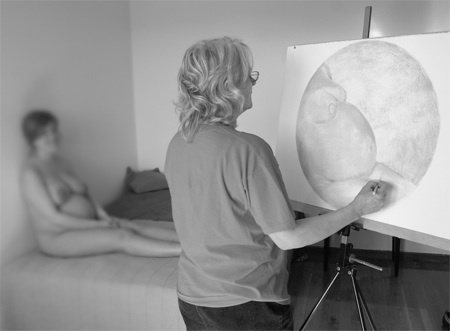 Embarazadas desnudas en el arte ¿dónde están?