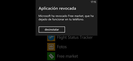 La Tienda Windows bloquea a posteriori la app Free Market