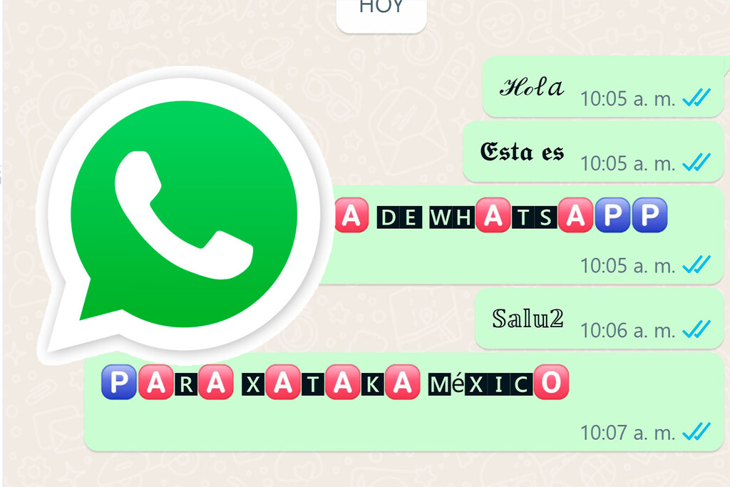 WhatsApp: así se pueden enviar mensajes con diferentes letras sin instalar nada 