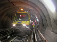 Mercedes Unimog para el metro de Suiza