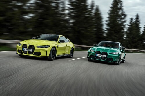 Los BMW M3 y M4 2021 son fieles a la vieja escuela: hasta 510 hp, tracción trasera... ¡y caja manual!
